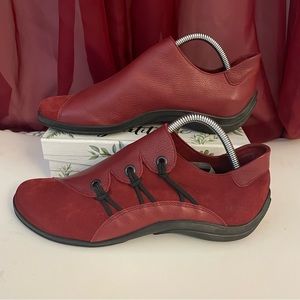 ARCHE LN France Nubuck Suede Leather Loafer